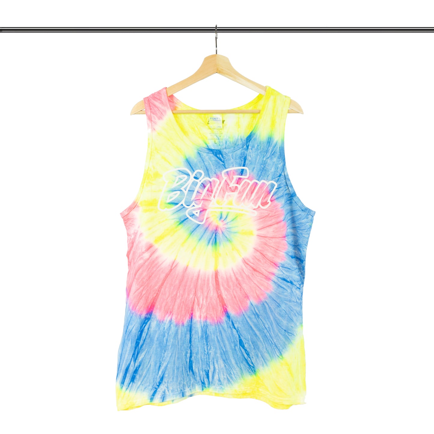 HIGHLIGHTER TIE DYE TANK