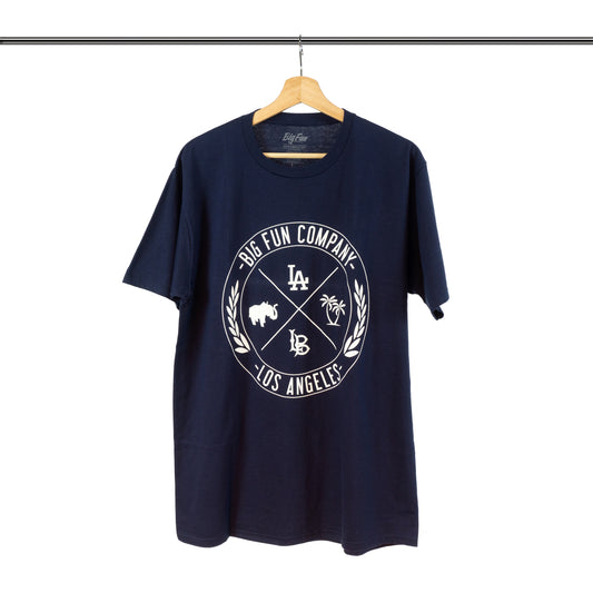 WBIG FUN NAVY ALL AROUND TEE